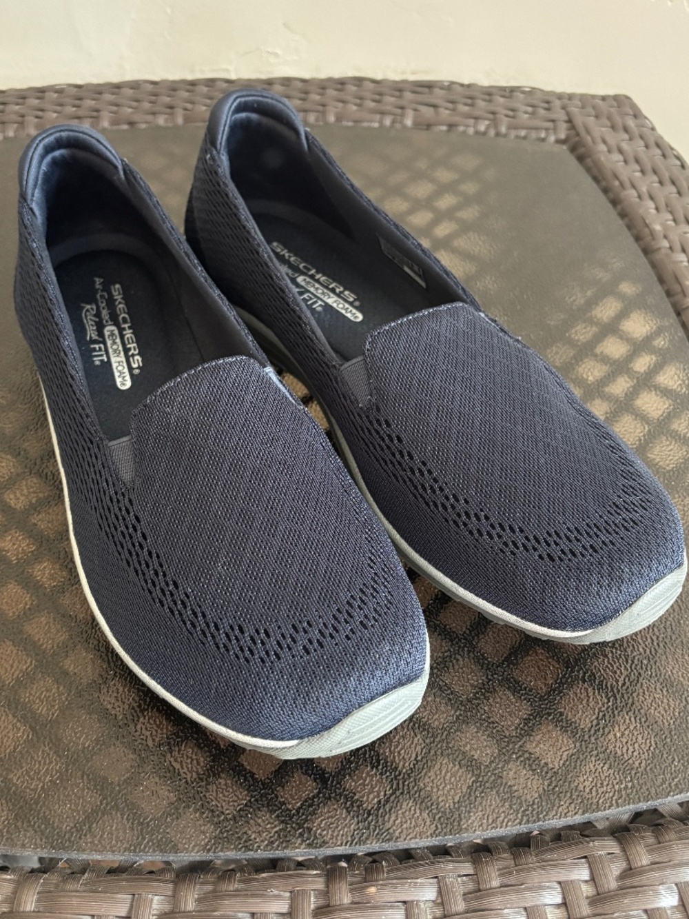 Skechers Relaxed Fit Reggae Fest-Willows Casual Slip On Loafer Sneakers Size 10